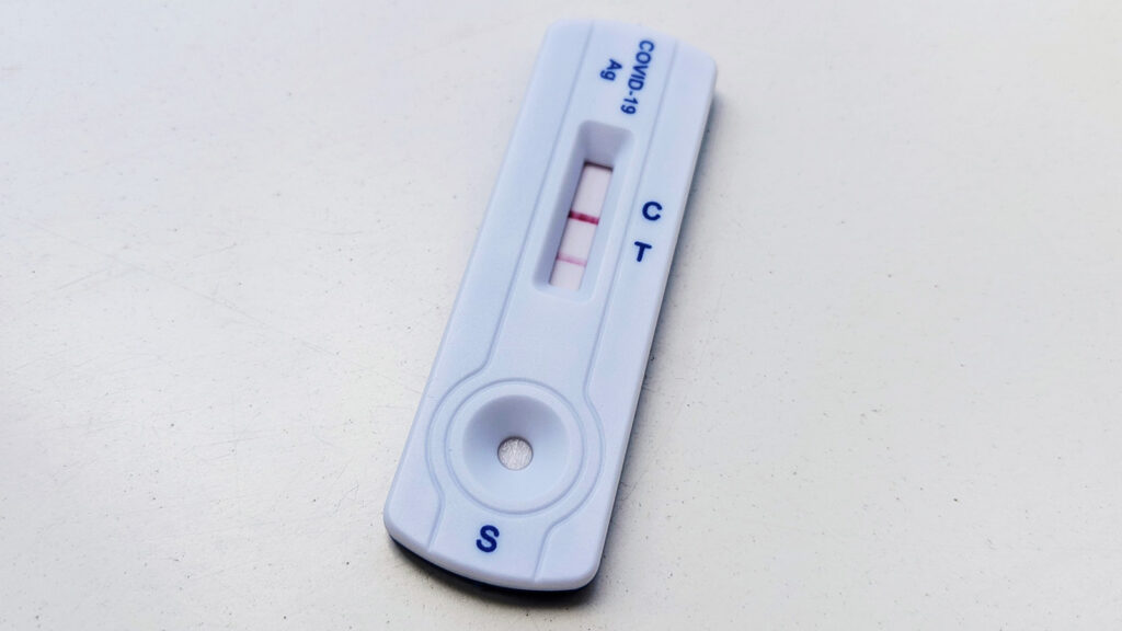 Positiver Covid-19-Test